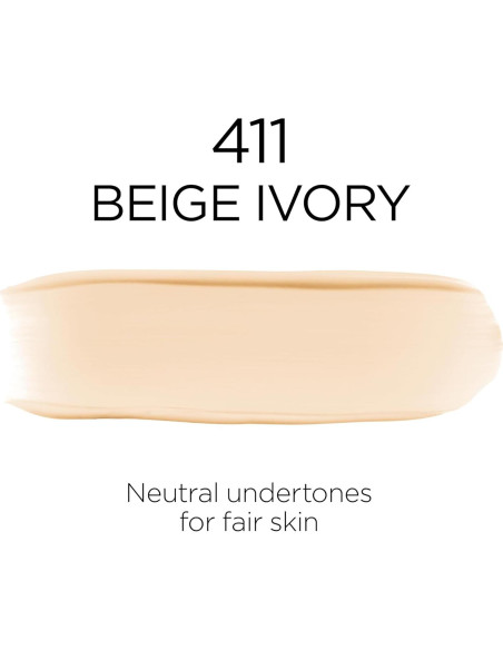 Base de Maquillaje L'Oreal Paris Infallible 411 Beige Marfil 29.57 ml