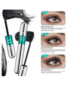 Máscara de Pestañas 4D DRMODE - Volumen y Longitud 5X Negra 2