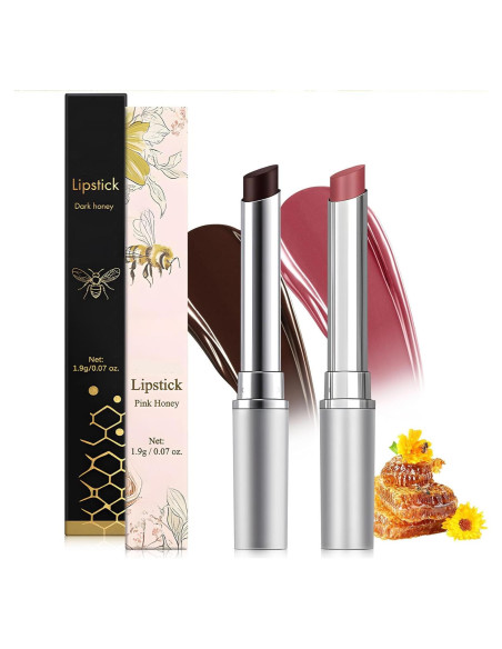 Bálsamo Labial Mukuns Black Honey 2 Unidades Hidratante Bálsamo Labial Mukuns Black Honey 2 Unidades Hidratante