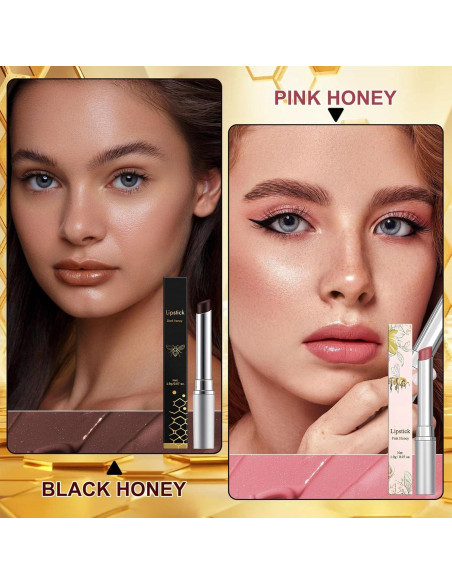 Bálsamo Labial Mukuns Black Honey 2 Unidades Hidratante Bálsamo Labial Mukuns Black Honey 2 Unidades Hidratante