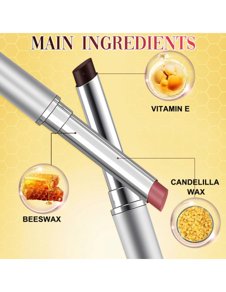 Bálsamo Labial Mukuns Black Honey 2 Unidades Hidratante Bálsamo Labial Mukuns Black Honey 2 Unidades Hidratante