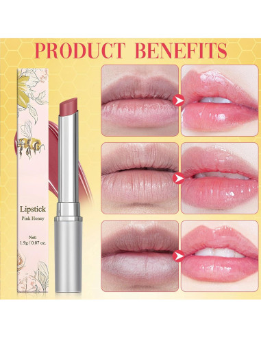 Bálsamo Labial Mukuns Black Honey 2 Unidades Hidratante