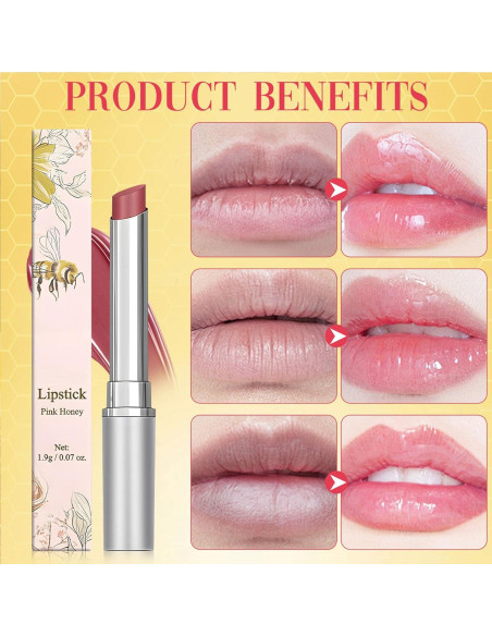 Bálsamo Labial Mukuns Black Honey 2 Unidades Hidratante Bálsamo Labial Mukuns Black Honey 2 Unidades Hidratante