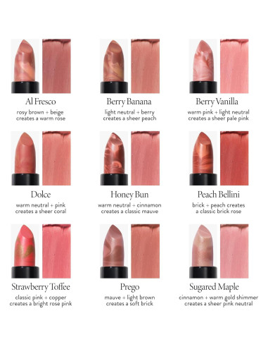 Pintalabios Laura Geller Marble Italiano Banana Berry 21g