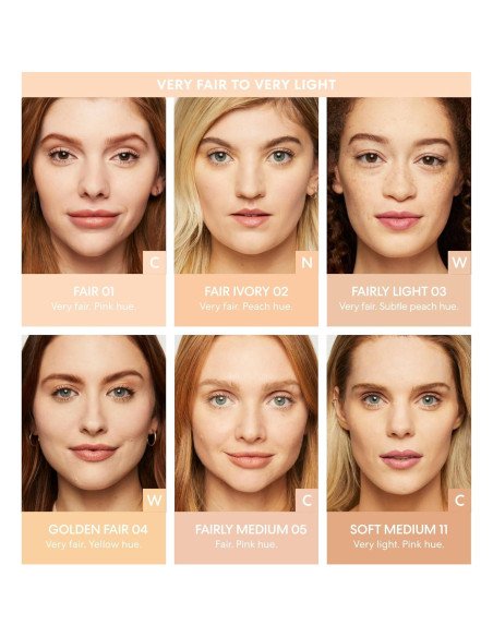 bareMinerals Base en Polvo Suelto Mate SPF 15 6g - Justo Claro