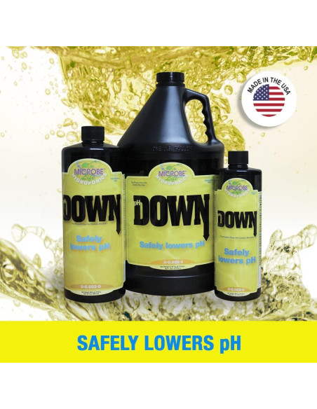 Kit de Control de pH Microbe Life Hydroponics 0.47 L