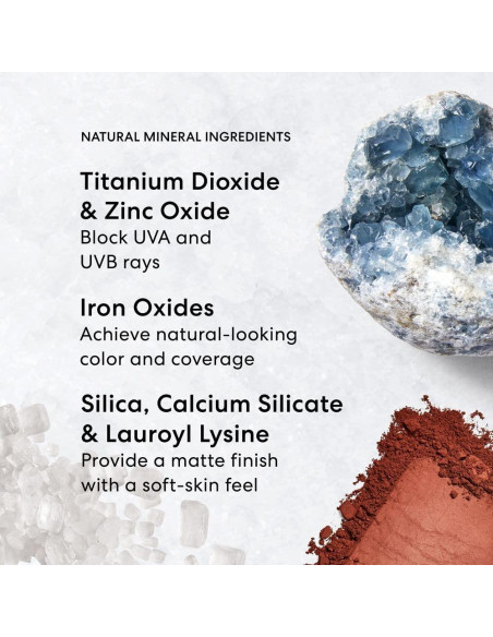 bareMinerals Base en Polvo Suelto Mate SPF 15 6g - Justo Claro