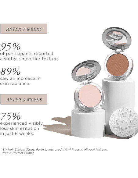 Base de Maquillaje Mineral Compacto Prensado POL 4 en 1 SPF 15 Base de Maquillaje Mineral Compacto Prensado POL 4 en 1 SPF 15