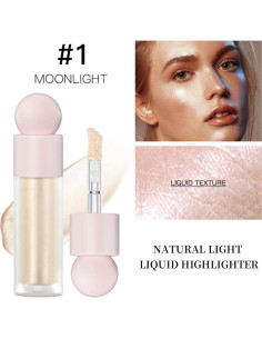 Iluminador Líquido Hocossy 7.5ml - Brillo Natural y Duradero 2