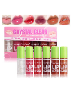 Brillo de Labios Hidratante Tiejdhr SET A - 6 Colores Mini