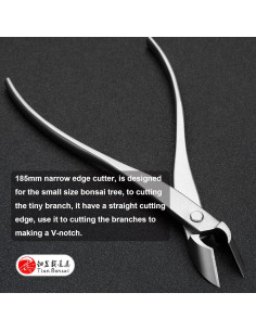 Cortador de Bordes Estrechos TianBonsai MT-SE-185N 185 mm 2