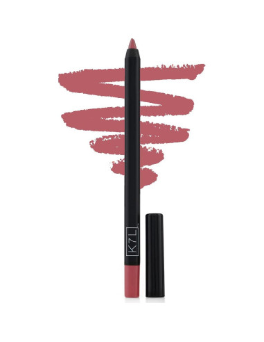Lápiz Labial K7L Rosa Oscuro Buff - Vegano, Resistente al Agua