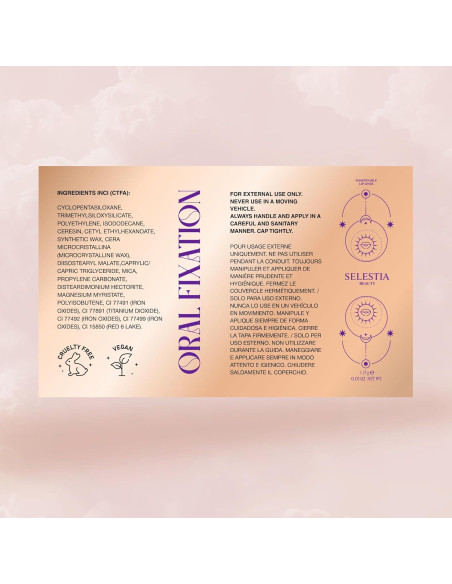 Delineador de Labios Resistente al Agua SELESTIA KINKY 9g