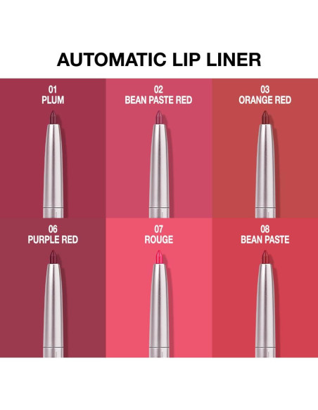 Delineador de Labios Retráctil FeiCuiYun Ciruela Mate 1 unidad