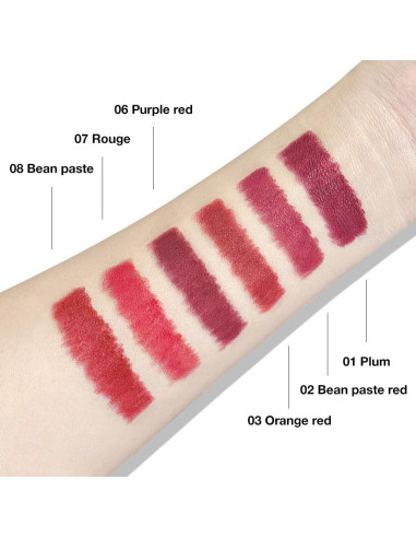 Delineador de Labios Retráctil FeiCuiYun Ciruela Mate 1 unidad