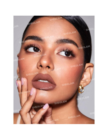 Lápiz de Labios SHEGLAM Crema Mate Alta Pigmentación Neutro
