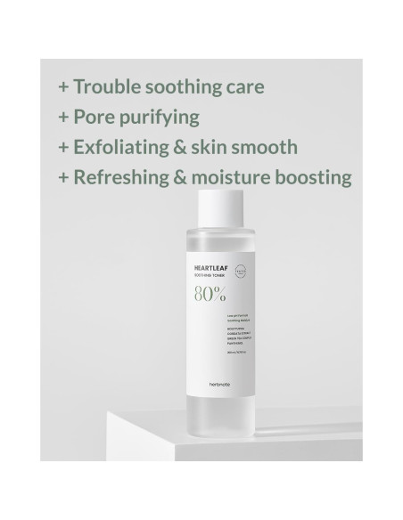 Tónico Hidratante Calmante Hoja de Corazón 200ml pH Bajo