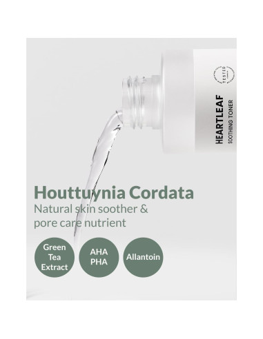 Tónico Hidratante Calmante Hoja de Corazón 200ml pH Bajo