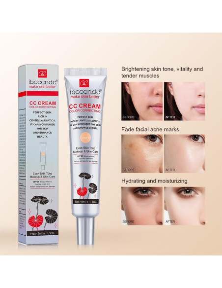 Crema CC Correctora de Color SHEEPFLY 42.52 g Oscuro SPF 25