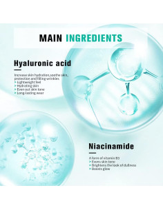 Primer Facial Hidratante Fovcos 23.66 ml - Gel Suave Rosa 2