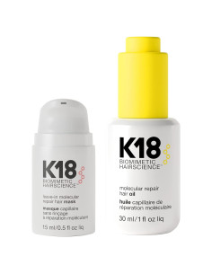 K18 Mascarilla Capilar Reparadora 15ml y Aceite 30ml
