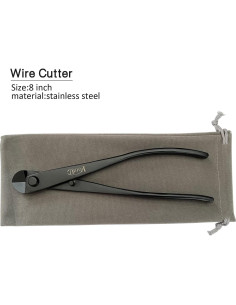 Cortador de Alambre VOUIU 210 mm Acero Inoxidable Negro 2