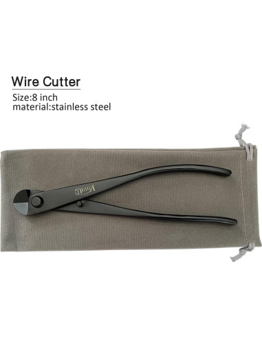 Cortador de Alambre VOUIU 210 mm Acero Inoxidable Negro