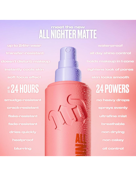 Urban Decay All Nighter Spray Fijador de Maquillaje 118ml