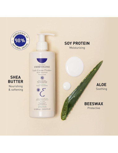 Crema Facial y Corporal Embryolisse Fluid+ 75 ml Hidratante Multiuso