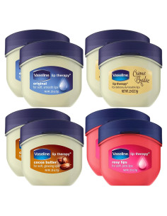 Bálsamos Labiales Vaseline - Variedad 8 Paquetes 7.09g