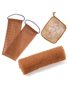 Esponja de Red Africana Vootcker 3 Piezas Exfoliantes