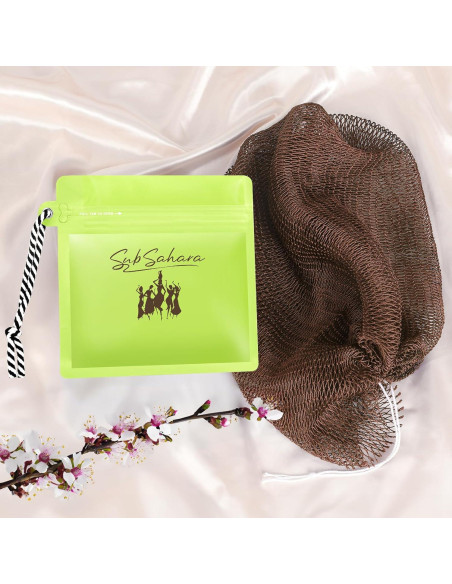 Esponja de Red Africana SubSahara - 2 Piezas Exfoliantes