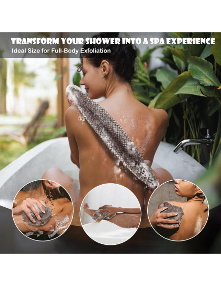 Esponja de Red Africana SubSahara - 2 Piezas Exfoliantes