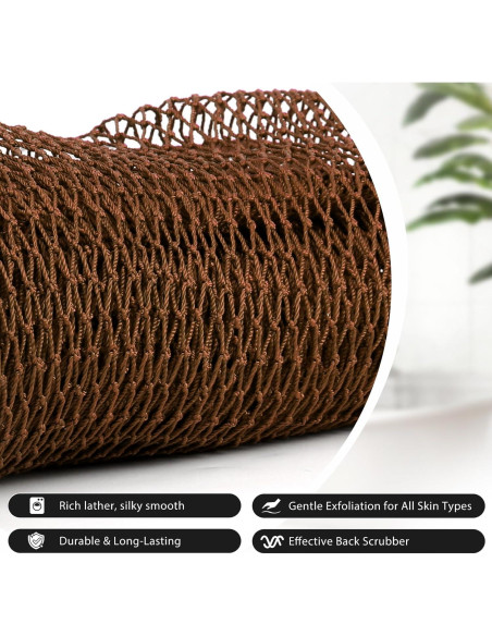 Esponja de Red Africana SubSahara - 2 Piezas Exfoliantes