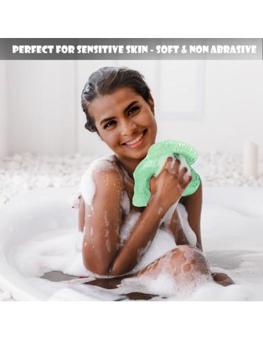 Esponja de Red Africana SubSahara - 2 Piezas Exfoliantes