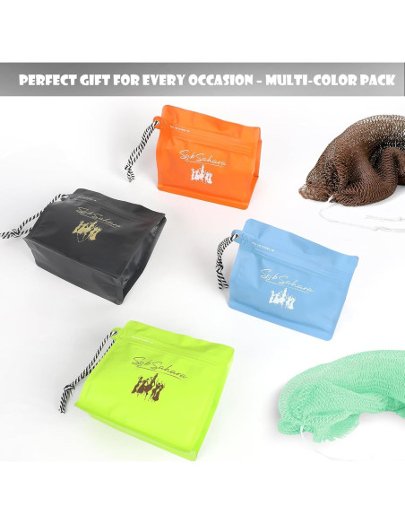 Esponja de Red Africana SubSahara - 2 Piezas Exfoliantes