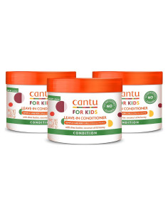 Acondicionador Sin Enjuague Cantu Niños 3x10oz Manteca Karité