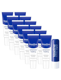 Bálsamo Labial Vaseline Lip Therapy Curación Avanzada 12-Pack 9.92 g