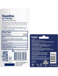 Bálsamo Labial Vaseline Lip Therapy Curación Avanzada 12-Pack 9.92 g 2