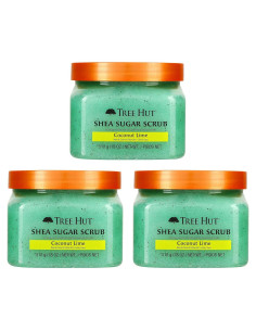 Exfoliante de Azúcar Tree Hut Coco Lima 3 x 0.51 kg