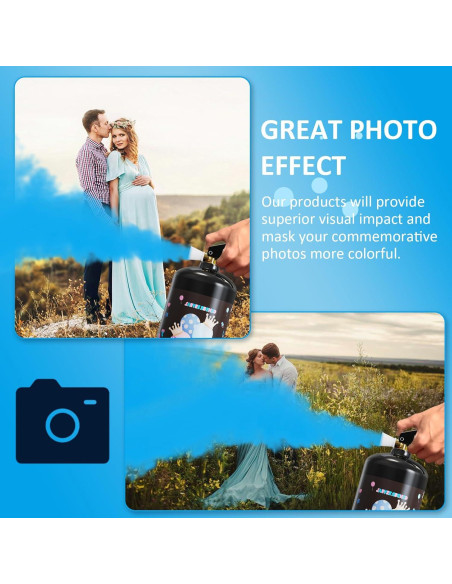 Extintor Revelación de Género Azul Gigante - 2 Paquetes