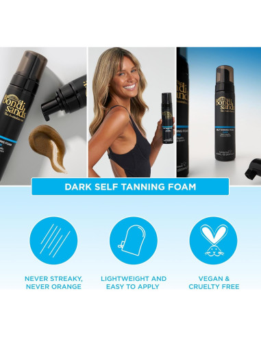 Espuma Autobronceadora Bondi Sands + Mitón Reutilizable 2 Piezas