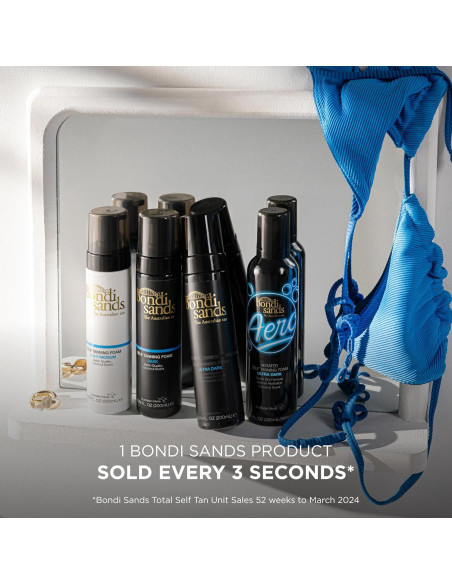 Espuma Autobronceadora Bondi Sands + Mitón Reutilizable 2 Piezas