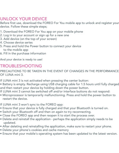 Cepillo Limpiador Facial Foreo LUNA 4 - Masajeador Reafirmante