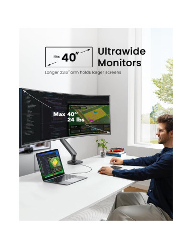 Soporte de Monitor HUANUO para Pantallas de 33 a 101 cm