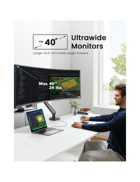 Soporte de Monitor HUANUO para Pantallas de 33 a 101 cm