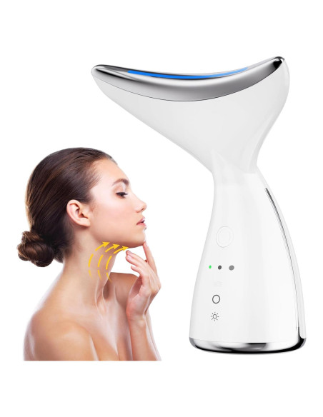 Masajeador Facial LED 3-en-1 Okahila para Piel Radiante