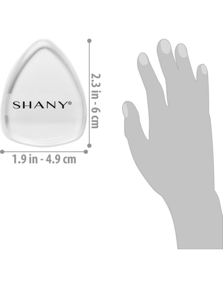 Esponja de Silicona SHANY Jelly Stay - Aplicador Maquillaje 6.6 cm