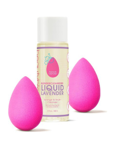 Beautyblender Set de 3 Piezas: 2 Esponjas + Limpiador 85g 2