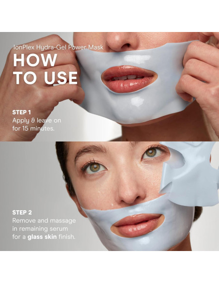 Mascarilla Facial de Hidrogel NuFACE Power - 5 Unidades